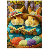 Funny Bunnies Jigsaw Puzzle 1000 Pieces